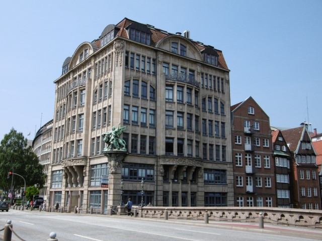 Fraai bouwwerk in Hamburg